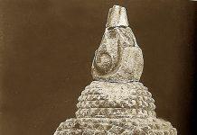 เกื้อพงษ์ ชัยดรุณ : ค้นพบเศียรพระพุทธรูปหินทราย ศิลปะสกุลช่างพะเยา