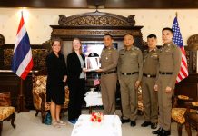 ตำรวจภูธรภาค 5 ให้การต้อนรับ Ms.Roshni Nirody